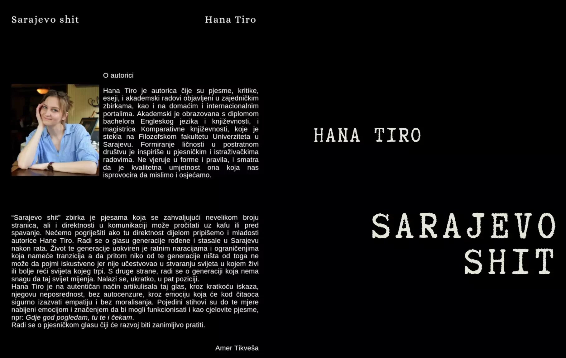 E-volucija intervju: Hana Tiro Sarajevo Shit