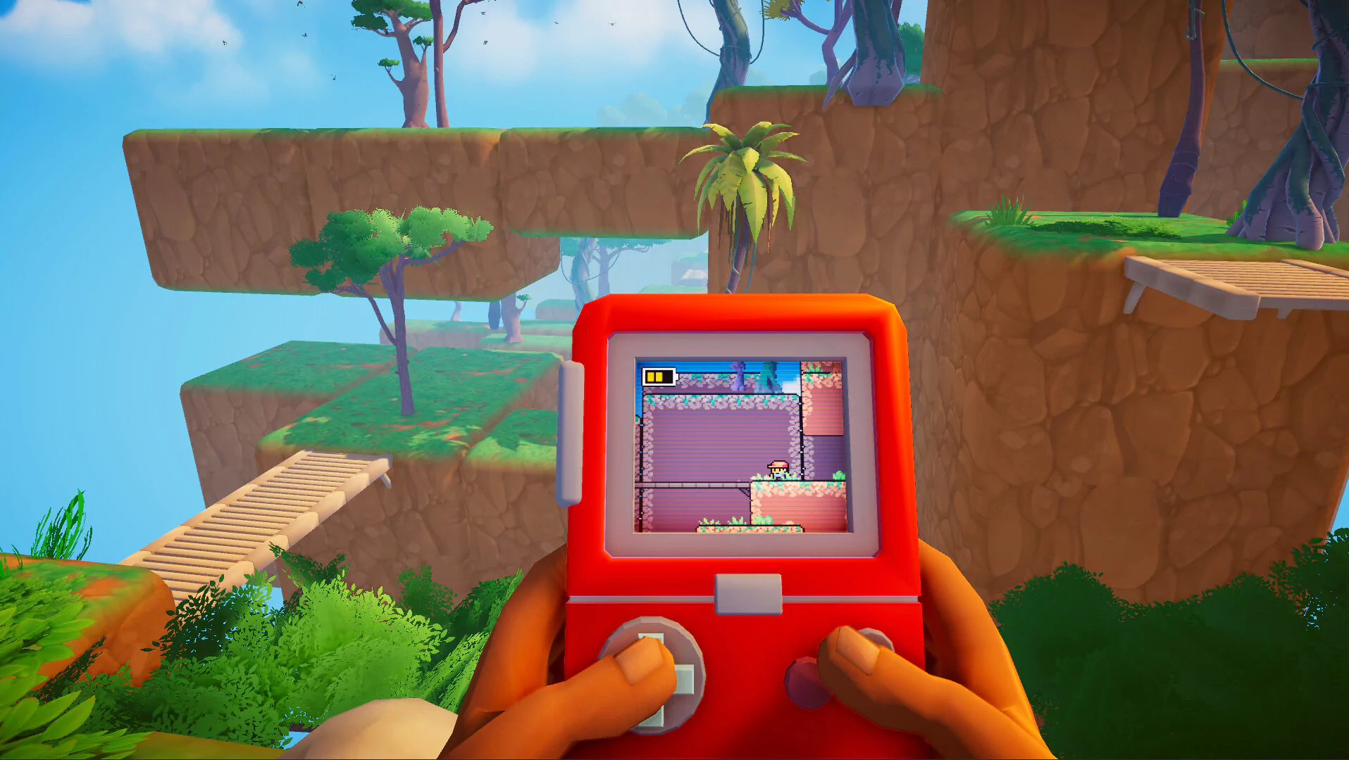 Igra unutar igre: U ovom naslovu ćete simultano igrati u 2D i 3D svijetu pomoću magičnog Game Boya